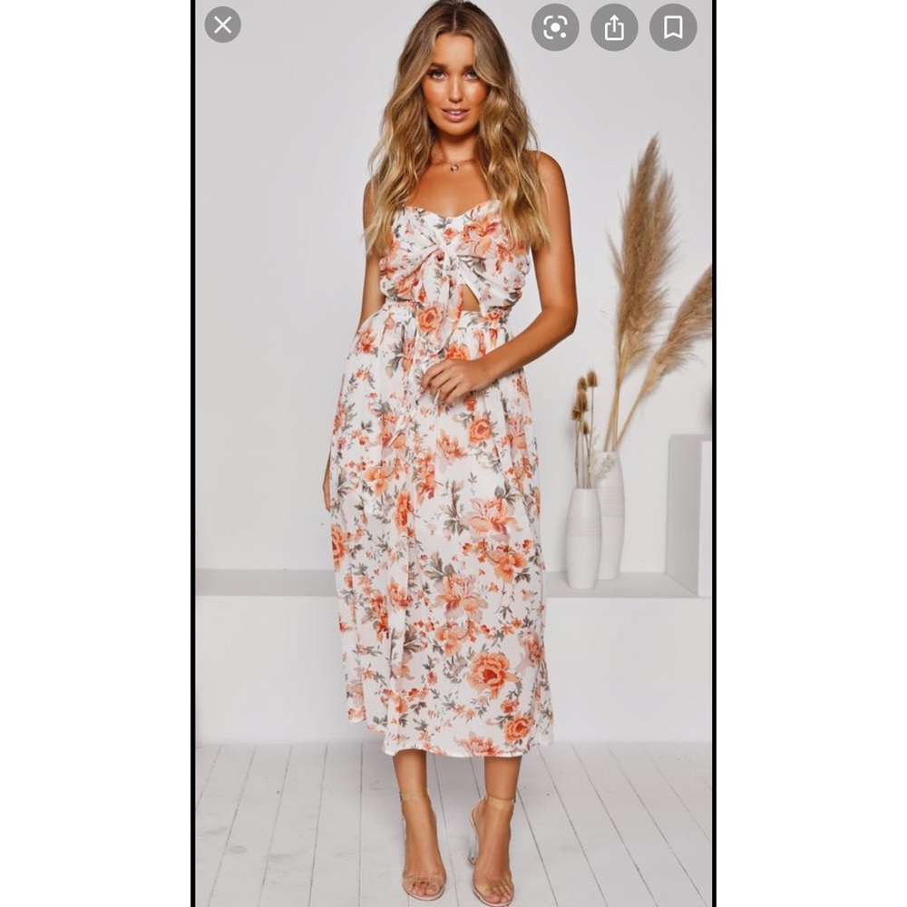 Floral Midi Dress